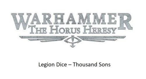 Legion Dice – Thousand Sons