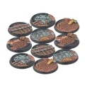 Corvus Belli: Warcrow: 30mm Mounthaven Scenery Bases, Alpha Series