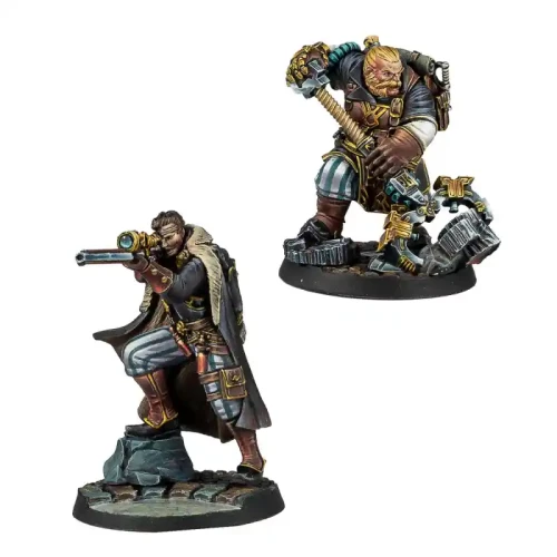 Corvus Belli: Warcrow: Hegemony Gunnery Corporal & Engineer
